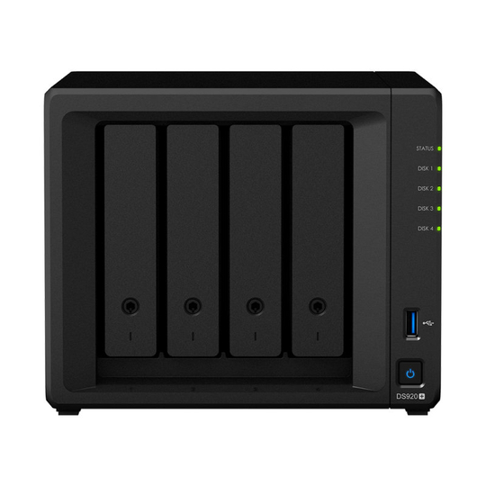 Synology DS920+ 56TB (4 x 14TB TOSH N300) 4 Bay Desktop NAS Unit