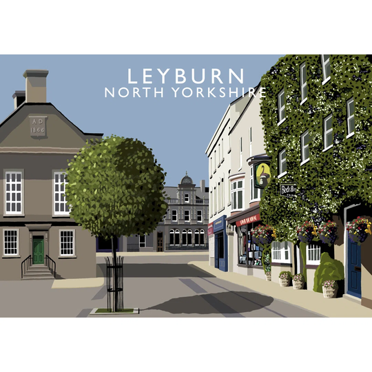 Leyburn 2 by Richard O'Neil - Graphic Art Print on Paper