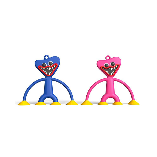 (2pcs) 10cm Huggy Wuggy Fidget Toy Poppy Playtime Figure Pendant Keychain Gift Decompression