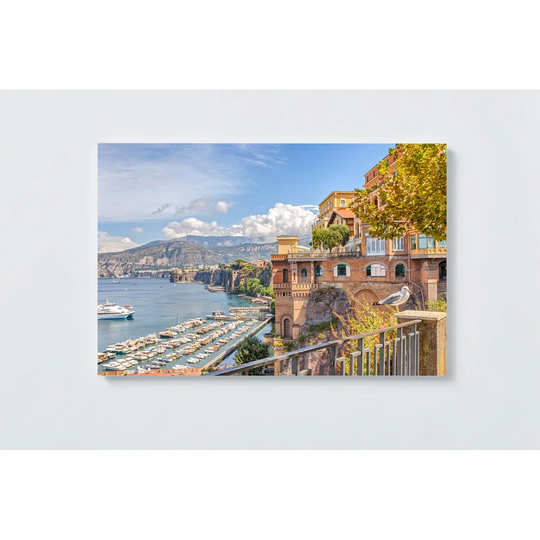 Harbour Motif Magnetic Wall Mounted Cork Board