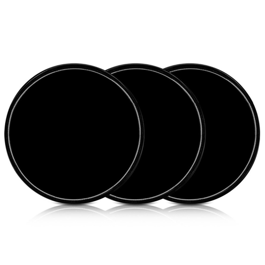kwmobile Silicone Gel Dash Pad - Anti-Slip Car Dashboard Sticky Mat Phone Mount for iPhone, Android Smartphone, GPS, Keys, Glasses - Black