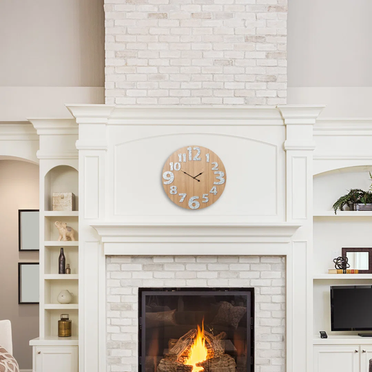 Oversized Fuson 68cm Silent Wall Clock