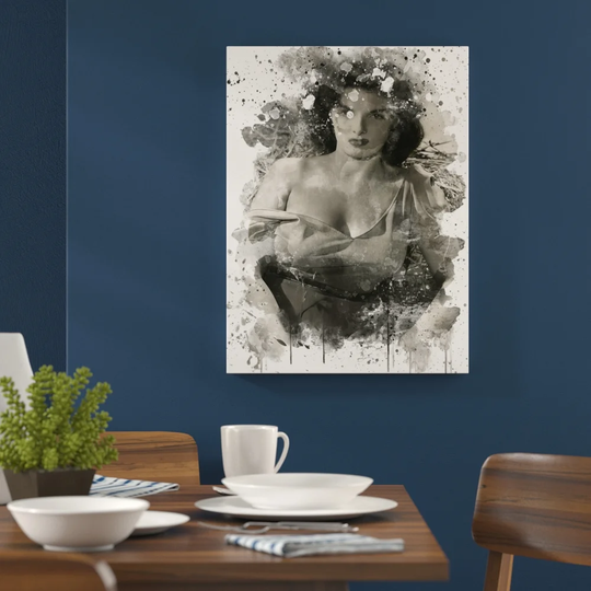 'Jane Russell' Graphic Art Print Poster