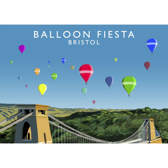 Balloon Fiesta by Richard O'Neil - Graphic Art Print on Paper