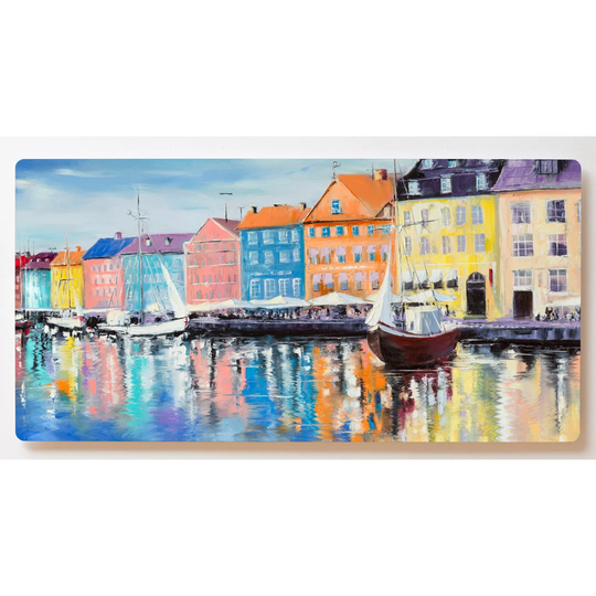 Backlight Motive Wall Picture Painting Stockholm Magnetic Cork Board