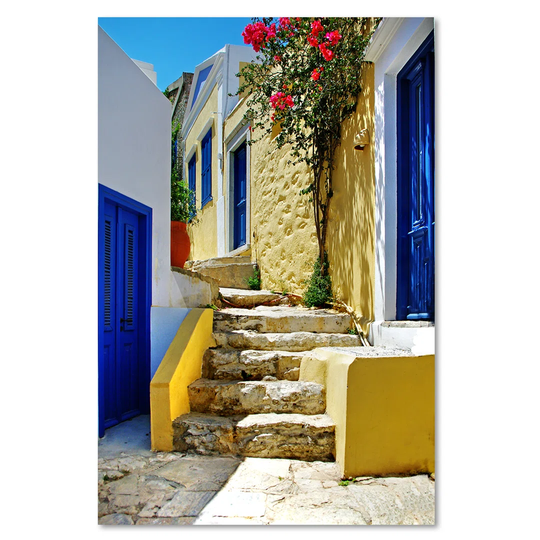 Canvas Print, Cities And Orange Architecture 16414