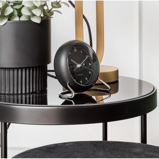 Val Analog Quartz Alarm Tabletop Clock