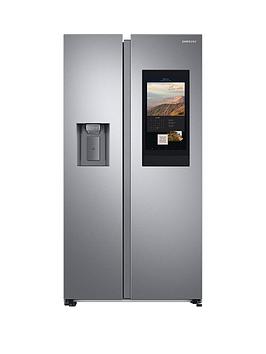Samsung Family Hub Rs6Ha8891Sl/Eu American Style Fridge Freezer With Spacemax&Trade; Technology - E Rated - Aluminium