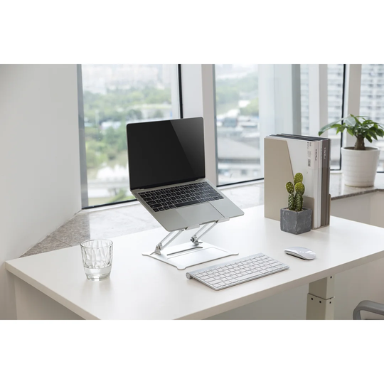 Symple Stuff Height Adjustable Aluminium Laptop Or Tablet Riser Stand