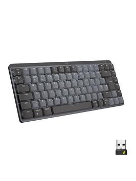 Logitech Mx Mechanical Mini Minimalist Wireless Illuminated Keyboard - Graphite - Uk - Emea