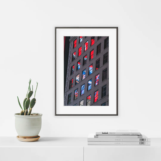 Manhattan Building N°1 - Picture Frame Photograph Print on Paper