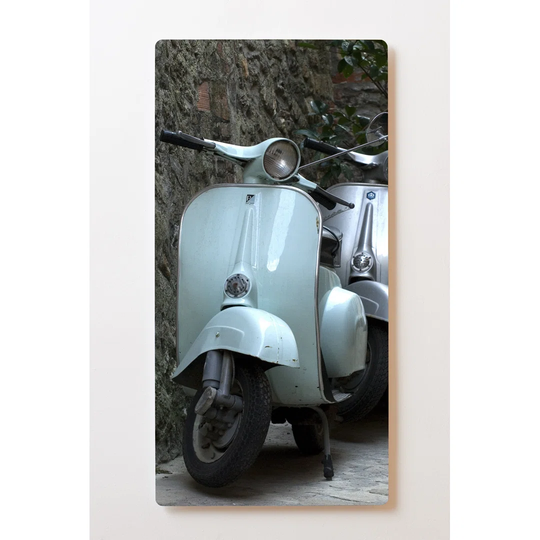 Backlight Motive Wall Picture Vespa Scooter Magnetic Cork Board