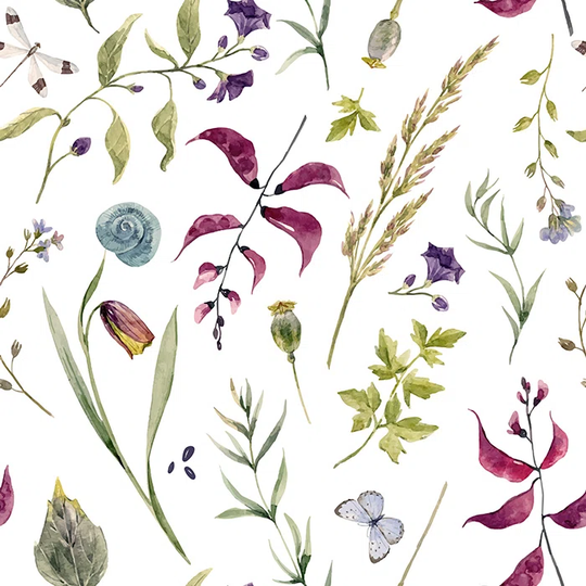 Walllpaper Roll 208X146cm Wallpaper Material With Print Mural Decoration Kitchen Livingroom Bedroom - Botanical Flowerful