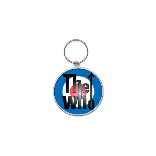 The Who - Keychain - Keyring Target Logo - Metal Official Bullseye Image Arrow - who metal target logo keychain keyring official bullseye image