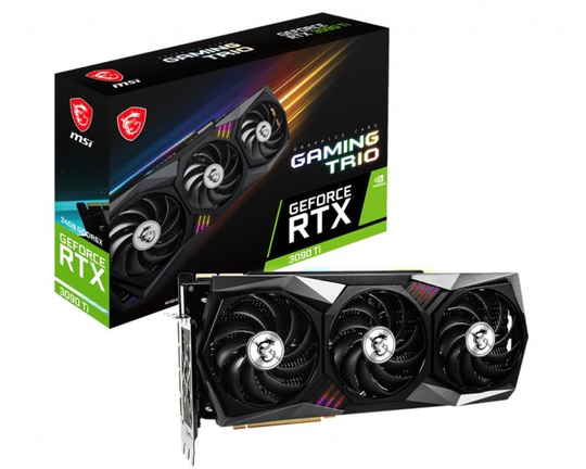 MSI GeForce RTX 3090 Ti 24GB GAMING X TRIO Graphics Card