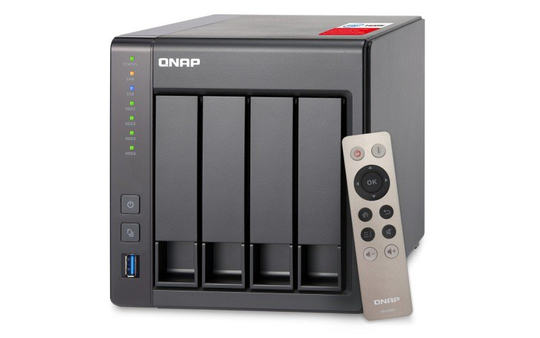 QNAP TS-451+-2G with 8TB (4 x 2TB Seagate IronWolf NAS HDD 5900RPM SATA)