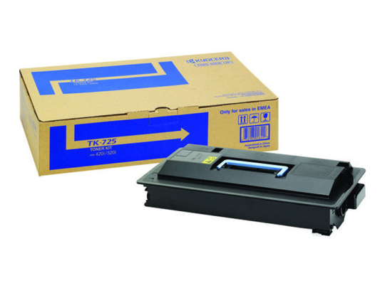 Kyocera TK-725 Black Toner Cartridge (34,000 Page Capacity)