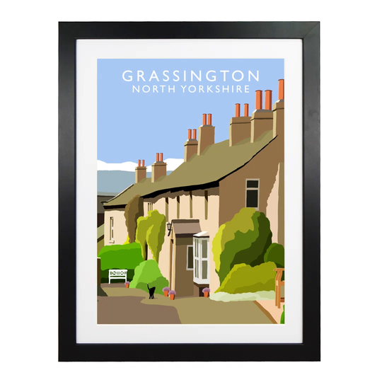 Grassington by Richard O'Neil - Graphic Art Print on Paper