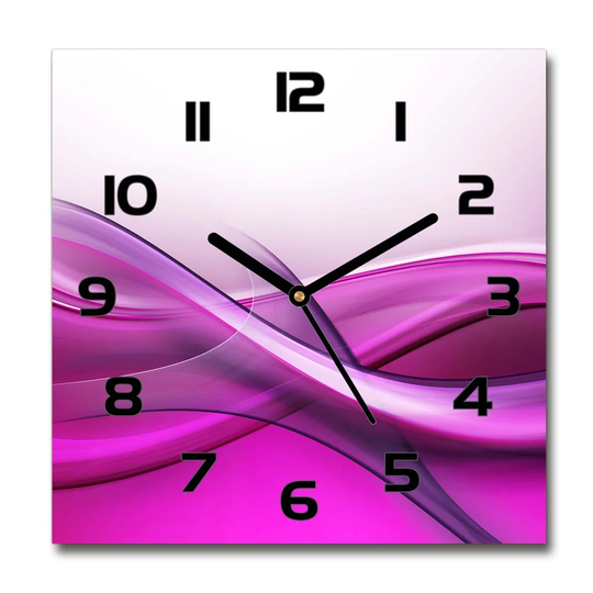 Hartlep Waves Background Silent Wall Clock