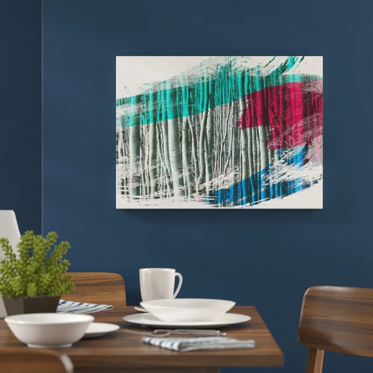 'Forest Woodland' Graphic Art Print Poster