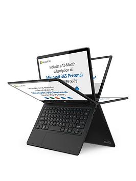Geo Geoflex 110 11.6-Inch Hd Convertible Windows 10 Laptop With Touchscreen, Intel Celeron Dual Core, 4Gb Ram, 64Gb Storage - Laptop + Norton 360 1 Year