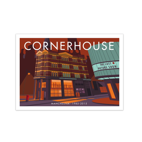 Manchester Cornerhouse - Picture Frame Graphic Art Print on Paper