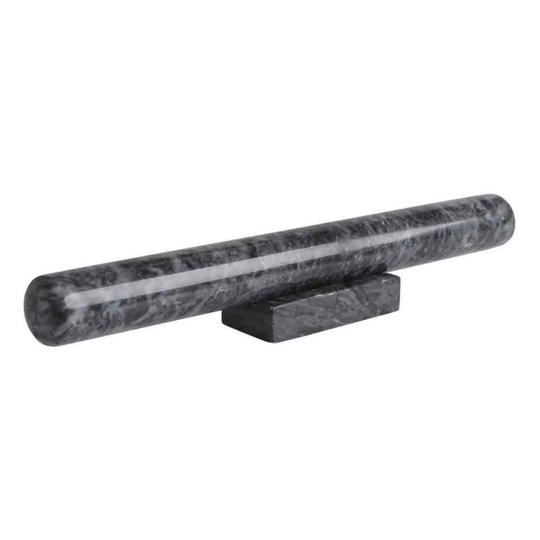 Homiu Marble Rolling Pin & Stand - Black