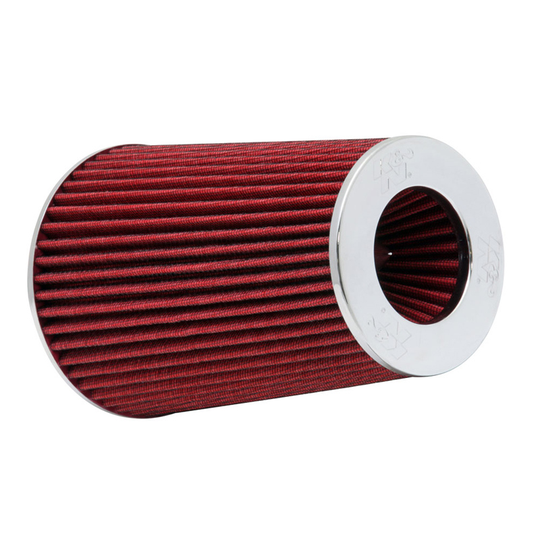 K&N RG-series universal replacement filter with 3 connection diameters Red (RG-1002RD) Type 2 KN RG1002RDL