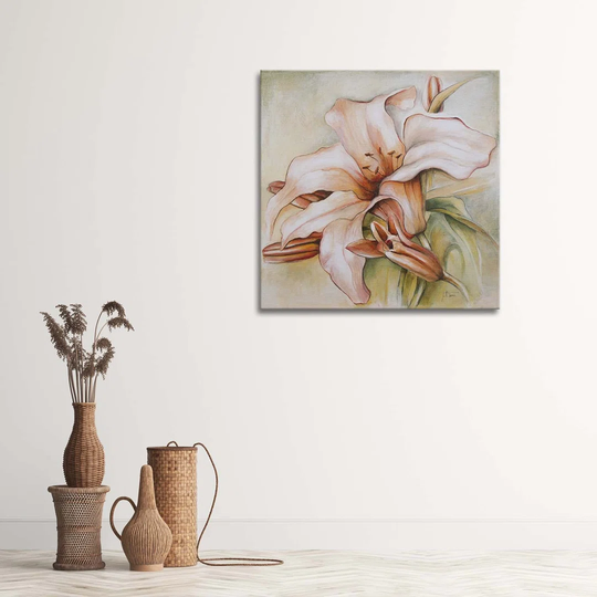 Canvas Print Lily Flower Nature