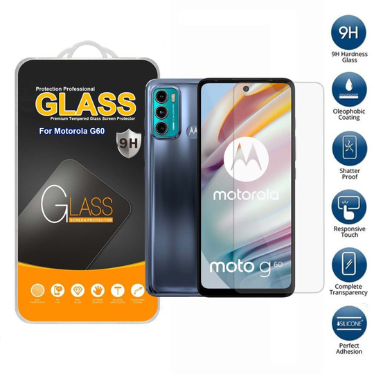 Tempered Glass Screen Protector For Motorola G60