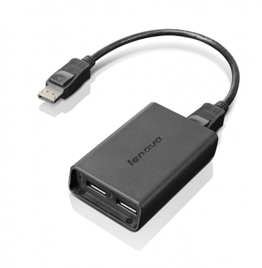 Lenovo DP to Dual-DP Adapter