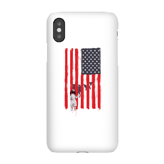 Balazs Solti USA Cage Phone Case for iPhone and Android - iPhone X - Snap Case - Matte