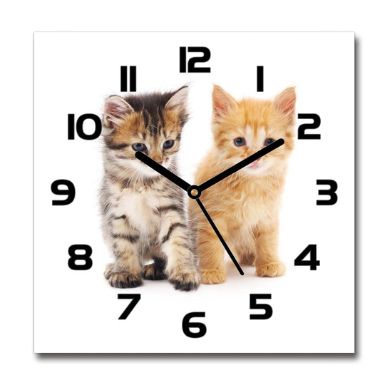 Hayllie Cat Silent Wall Clock