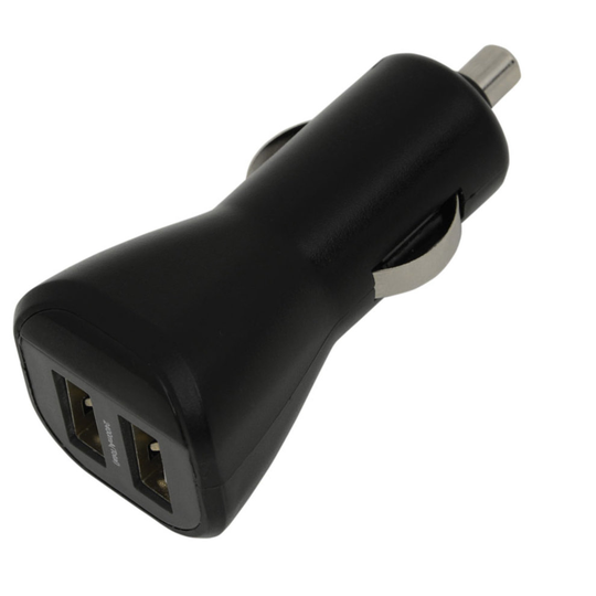 12V 2 PORT Car Cigarette Android IOS USB Charger 2400mA COMBINED