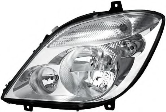 Headlight 1LB247012-041 by Hella Right