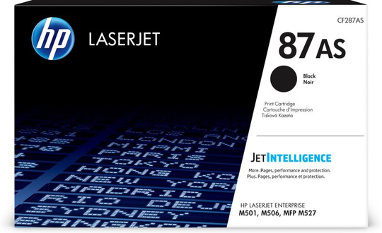 HP 87AS Black Original Toner Cartridge - CF287AS