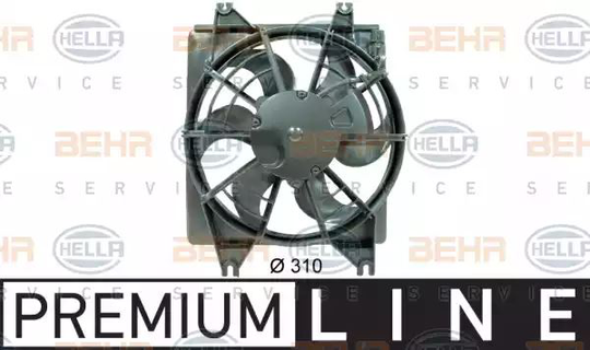 Air Conditioning fan 8EW351034-521 by Hella