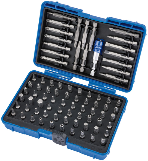 Draper Screwdriver and Magnetic Bit Holder Set (80 Piece) MBH80 82396