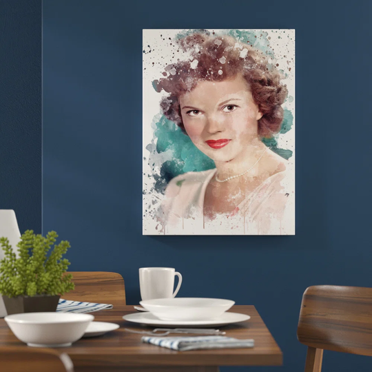 'Shirley Temple' Graphic Art Print Poster