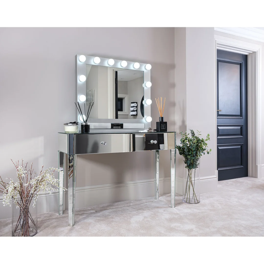 Hollywood Dressing Table with Mirror