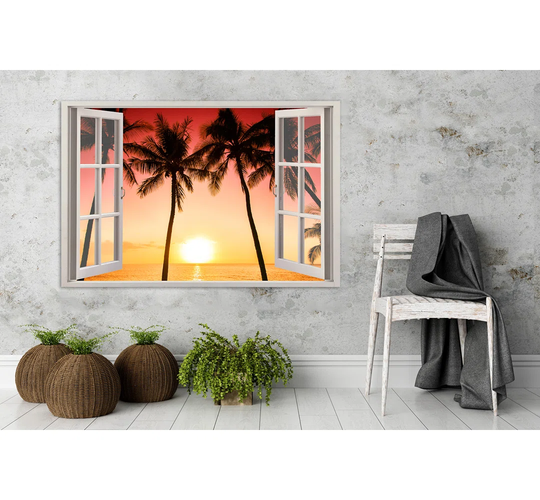 Canvas Print, Red Landscapes