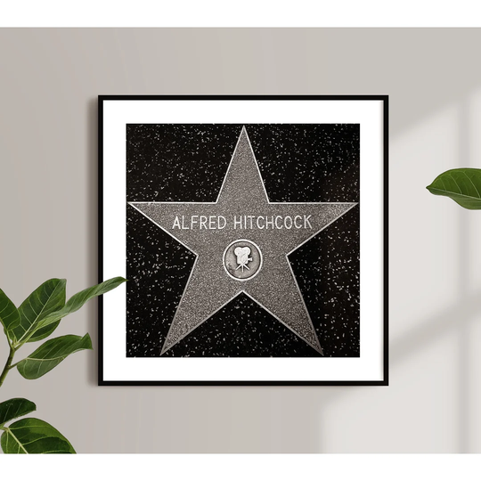 Alfred Hitchcock Hollywood Walk Of Fame Star