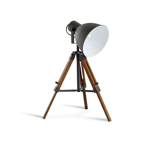 Habitat Loft Living Tripod Table Lamp - Grey