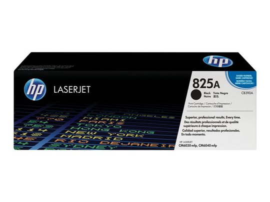 HP 825A Black Toner Cartridge - CB390A