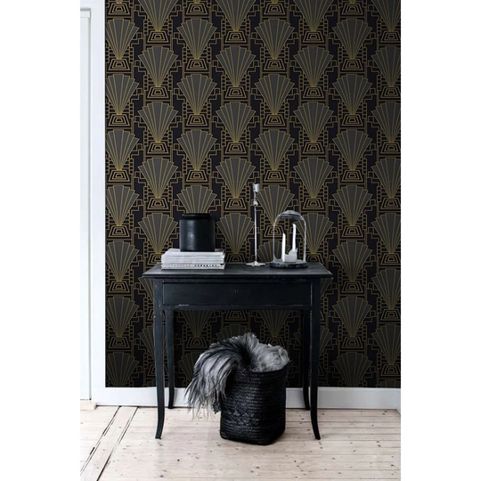 Walllpaper Roll 416X254cm Kitchen Livingroom Bedroom Mural Decoration Wallpaper Material With Print - Art Deco Or Template Vintage Card