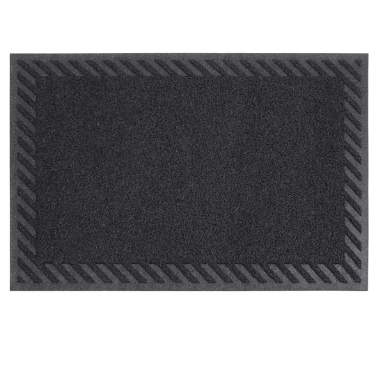 JVL 60x90cm Mudgrabber Doormat - Black