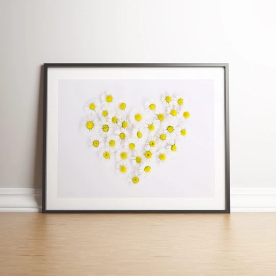 Daisy Loveheart by Vouvart - Picture Frame Graphic Art