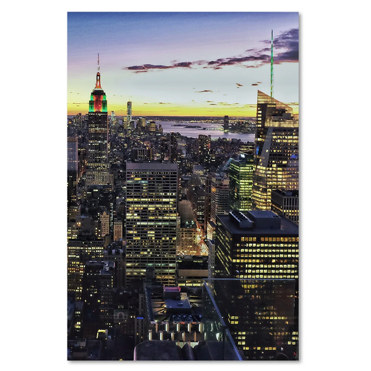 Canvas Print, Cities And Orange Architecture 16346