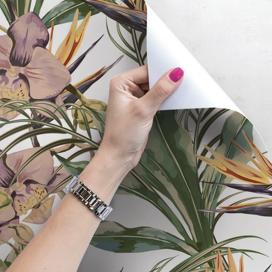 Finlaw Botanical Leaves Exoticful Wallpaper