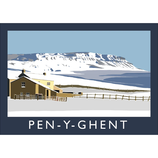Pen-Y-Ghent by Richard O'Neil - Graphic Art Print on Paper